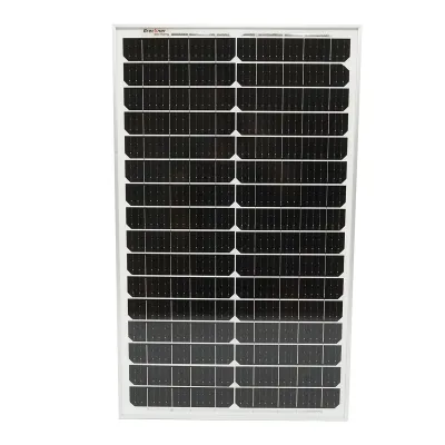 Panou solar 50W fotovoltaic monocristalin 400x670x25mm Breckner Germany