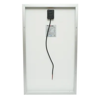 Panou solar 50W fotovoltaic monocristalin 400x670x25mm Breckner Germany - imagine 2