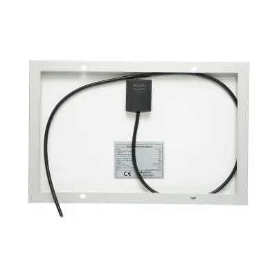 Panou solar 10W fotovoltaic monocristalin 19.8V cu cablu de conectare 90cm 345x225x18mm - imagine 3