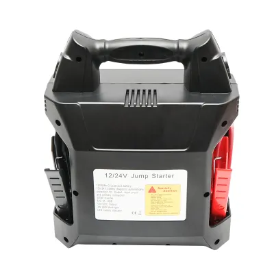 Robot pornire portabil cu 5 functii 12/24V 300W 600-3000A, baterie inclusa, lampa LED 3W si 1xUSB 5V/2.1A - imagine 6