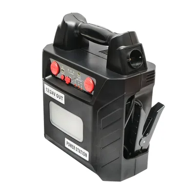 Robot pornire portabil cu 5 functii 12/24V 300W 600-3000A, baterie inclusa, lampa LED 3W si 1xUSB 5V/2.1A - imagine 3