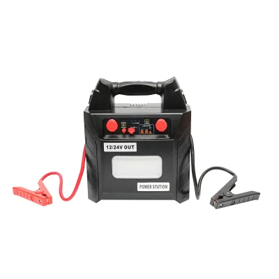 Robot pornire portabil cu 5 functii 12/24V 300W 600-3000A, baterie inclusa, lampa LED 3W si 1xUSB 5V/2.1A