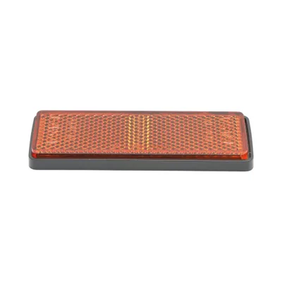 Reflectorizant dreptunghiular galben lateral cu adeziv 90x32mm Breckner Germany - imagine 5