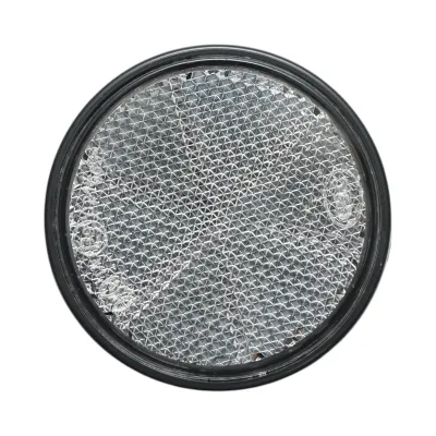 Reflectorizant rotund  60mm alb fata Breckner Germany