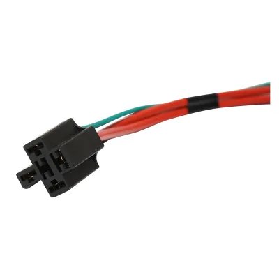 Cablaj legatura cu mufa pentru releu protectie far tractoare si turisme 12V 80A - imagine 2