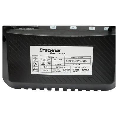 Redresor incarcator baterie auto 12/24V 5A 230V/140W pentru baterii 20-90Ah Breckner Germany - imagine 10
