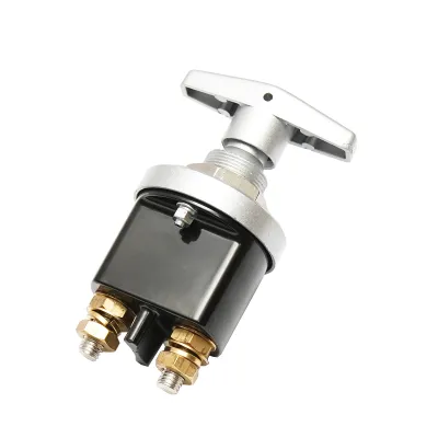 Comutator, intrerupator general fi67 12/24V, 200A conector din cupru M10, filet prindere M30 pentru MAN, Iveco si Volvo Breckner Germany