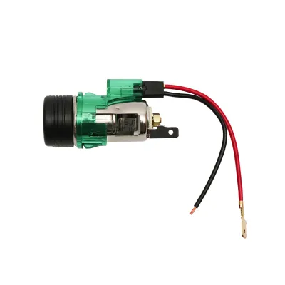 Priza cu bricheta auto universala 12V fi28, cu lumina integrata verde Breckner Germany - imagine 3