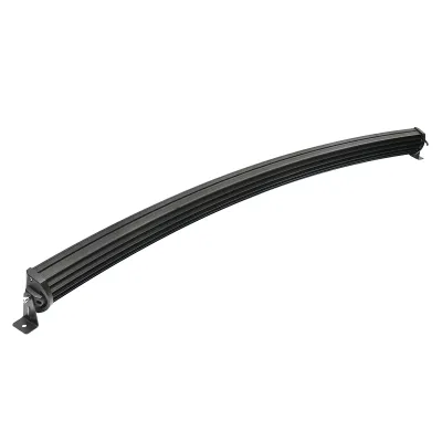 Lampa/proiector 288W curbata tip bara cu 96 LED-uri 9-60V 6000K 1250x65mm Breckner Germany - imagine 3