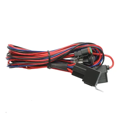 Cablaj cu buton releu si siguranta pentru proiectoare DC 12V/40A Breckner Germany - imagine 2