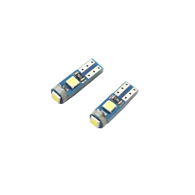 Set 2 becuri LED SMD 12V T5 0,03A lumina rece Breckner Germany - imagine 3