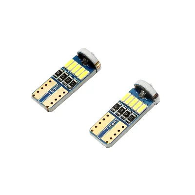 Set 2 becuri LED SMD 12V T10 0,05A lumina rece Breckner Germany - imagine 2