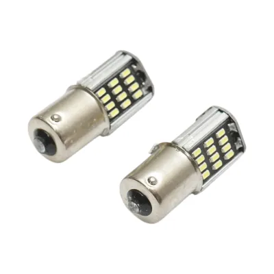 Set 2 becuri LED SMD 12V BAU15S 0.10A lumina rece Breckner Germany - imagine 3