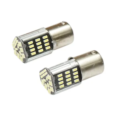 Set 2 becuri LED SMD 12V BAU15S 0.10A lumina rece Breckner Germany - imagine 2