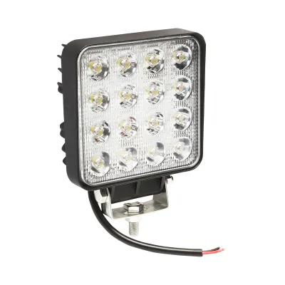 Lampa 16 LED-uri 10-60V 48W unghi de radiere 60 patrat Breckner Germany - imagine 3