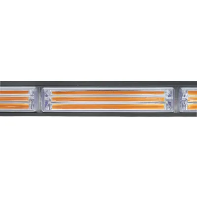 Proiector stroboscopic cu 5 module 12-24V galben Breckner Germany - imagine 3