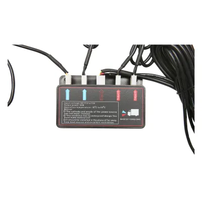 Set 8 stroboscoape cu 4 LED-uri, lumina galbena 12V Breckner Germany - imagine 4