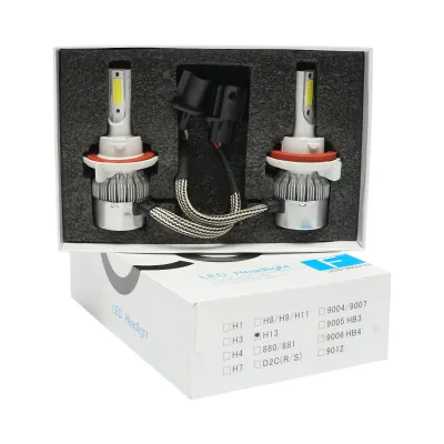 Set 2 becuri LED H13 36W 12V/24V 8V-48V Breckner Germany
