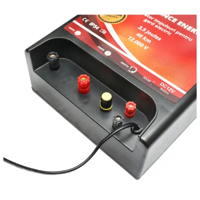 Aparat generator impulsuri AC 12V, 3.5 Joule 40 Km gard electric Breckner Germany - imagine 3