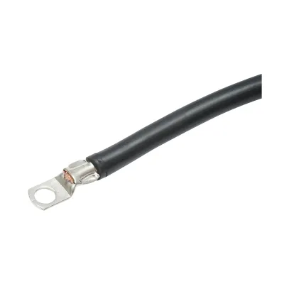 Cablaj/Cablu punte legatura curent baterii 500mm cu clema borna-papuc inelar, strangere pe surub Breckner Germany - imagine 3