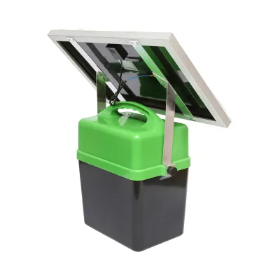 Aparat generator impulsuri 12V 6.2 Joule 40km cu panou solar 20W gard electric Breckner Germany - imagine 3