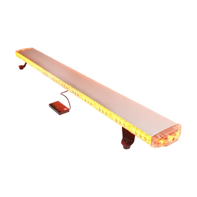 Rampa luminoasa girofar 12V cu 26 module lumina galbena 1440x143x43mm Breckner Germany