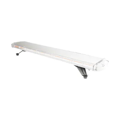 Rampa luminoasa girofar 12V cu 22 module lumina galbena 1180x210x64mm Breckner Germany - imagine 5