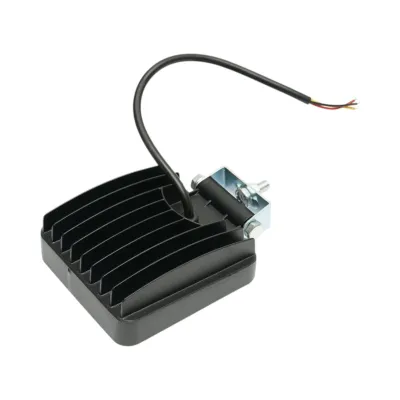Proiector patrat LED cu DRL 126W, 10-30V, alb-galben, carcasa aluminiu 106x134x30mm Breckner Germany - imagine 6