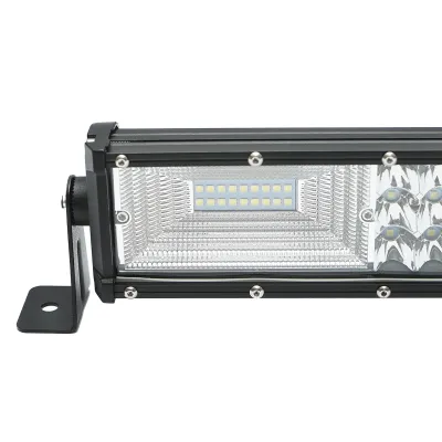 Lampa/proiector 405W tip bara cu 135 LED si SMD 10-30V 6000K 790x65x56mm Breckner Germany - imagine 4