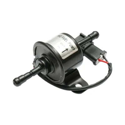 Pompa alimentare electrica universala 12V, L=130mm, fi 8mm pentru motorina/benzina OEM YK-3104 - imagine 4