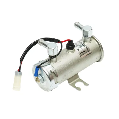 Pompa alimentare electrica universala 12V, L=145mm, fi 10mm pentru motorina/benzina OEM YK-3111, 4HKI - imagine 2