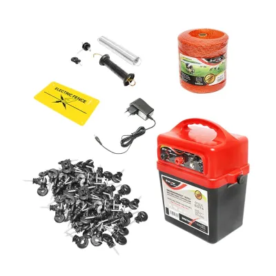 Kit gard electric 9-12V/220V, 1 Joule, lungime fir 1000m Breckner Germany