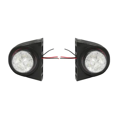Lampi laterale de gabarit cu LED 12/24V, rosu-alb Breckner Germany - imagine 3