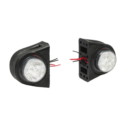 Lampi laterale de gabarit cu LED 12/24V, rosu-alb Breckner Germany - imagine 4