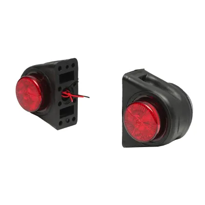 Lampi laterale de gabarit cu LED 12/24V, rosu-alb Breckner Germany - imagine 2