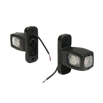 Lampi laterale de gabarit cu LED 12/24V, rosu-alb-galben Breckner Germany - imagine 2