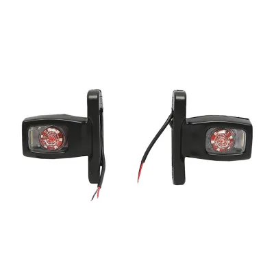 Lampi laterale de gabarit cu LED 12/24V, rosu-alb-galben Breckner Germany - imagine 3