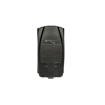 Incarcator universal 12/24V cu doua porturi USB, tensiune de iesire 5V/3.1A DC (montaj in Tablou bord; grila, etc.)  incarcare rapida  - imagine 2