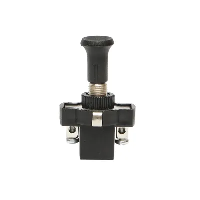 Intrerupator scurt 12V/5A pull switch ON/OFF cu piulita prindere din plastic Breckner Germany