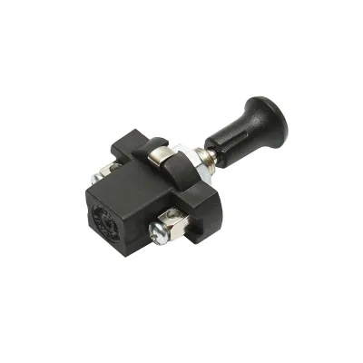 Intrerupator scurt on-off 12V/5A pull switch cu piulita prindere metalica Breckner Germany - imagine 4