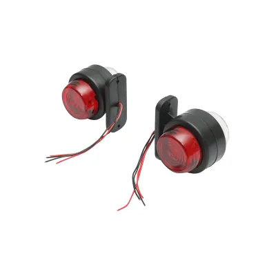 Lampi laterale de gabarit cu LED 12/24V, rosu-alb Breckner Germany - imagine 4