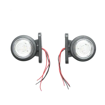 Lampi laterale de gabarit cu LED 12/24V, rosu-alb Breckner Germany