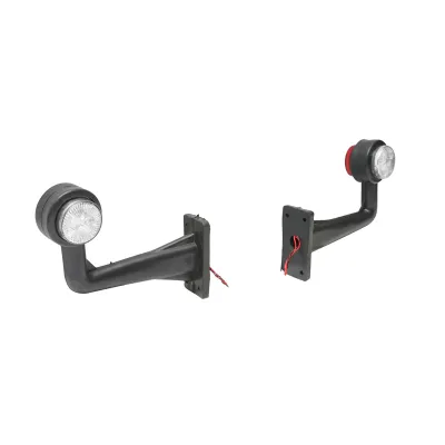 Lampi laterale de gabarit cu LED 12/24V, rosu-alb Breckner Germany - imagine 4