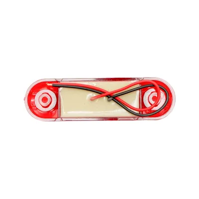 Lampa laterala de gabarit LED rosie 12-24V, FR0174 Breckner Germany - imagine 3