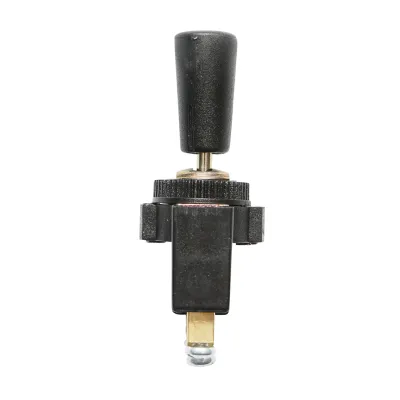 Comutator 3 pozitii cu maneta si prindere metalica 12-24V DC/10A, 125-250V AC/2A Breckner Germany - imagine 2