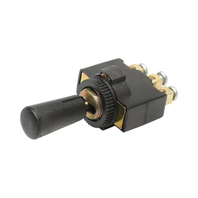 Comutator 3 pozitii cu maneta si prindere metalica 12-24V DC/10A, 125-250V AC/2A Breckner Germany - imagine 4