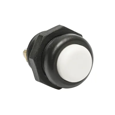 Buton pornire din plastic cu revenire 12-24V DC/10A, 125-250V AC/2A Breckner Germany - imagine 3