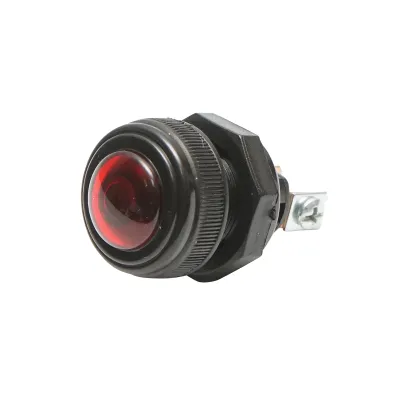 Lampa/martor bord 12-24V rosu Breckner Germany - imagine 2