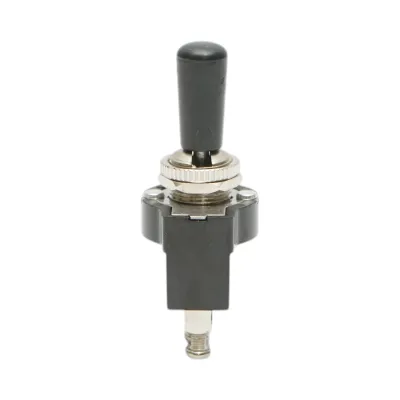 Comutator 3 pozitii 12-24V DC/10A, 125-250V AC/2A, maneta plastic, prindere metalica Breckner Germany - imagine 3