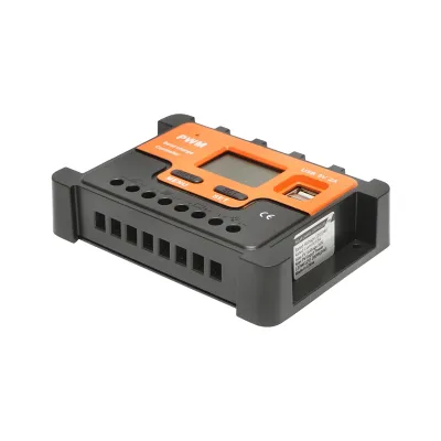 Regulator tensiune pentru panou solar 10A 12V/24V 2X port USB 5V/2A Breckner Germany - imagine 4